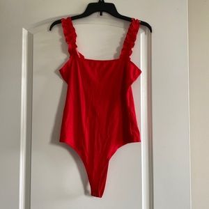 True Red Bodysuit